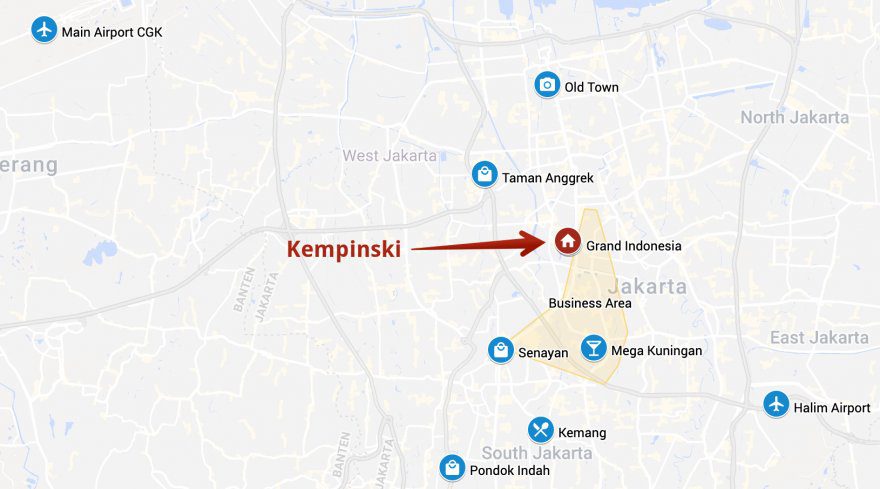 Location-of-Kempinski-Residences-in-Jakarta